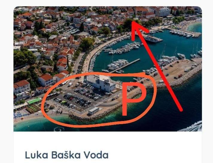 Apartment Narda Baška Voda Exterior foto